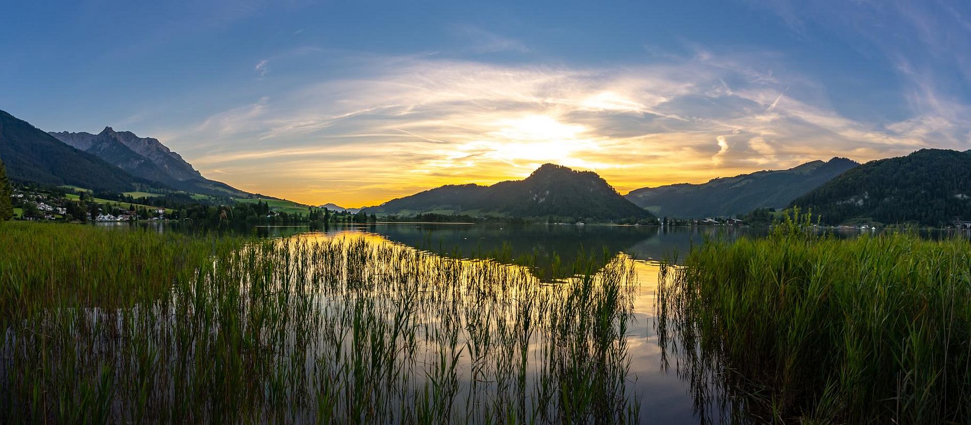 Abenddämmerung am Walchsee 