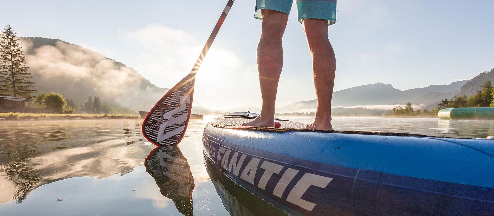 SUP - Stand Up Paddling am Walchsee