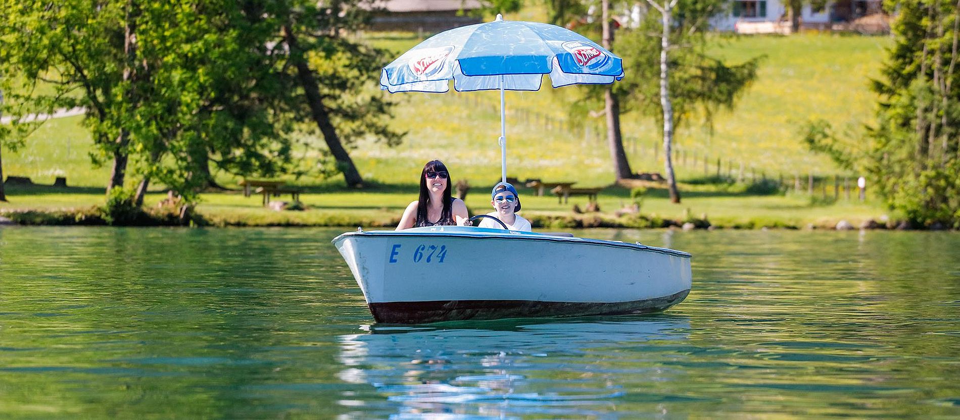 Elektrobootsverleih und Ruderbootverleih Walchsee