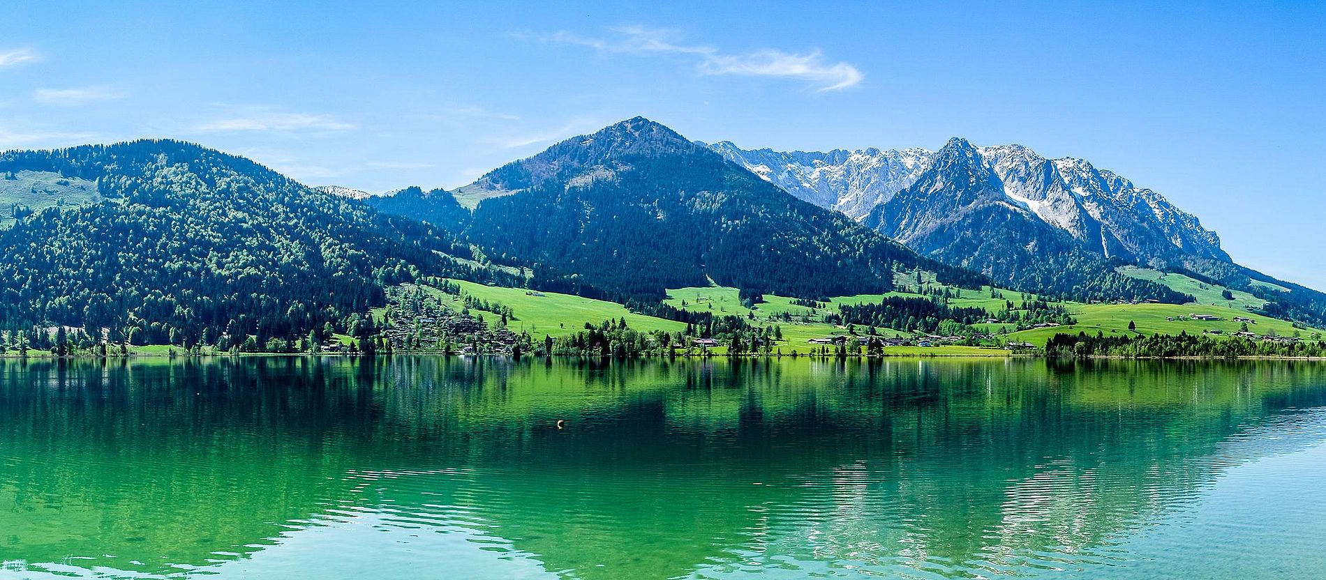 Der Walchsee in Tirol